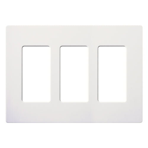 Lutron Claro Wallplate 3 Gang