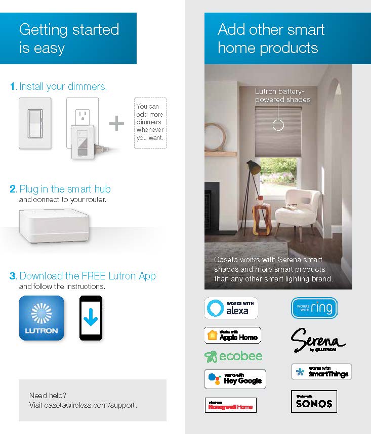 Lutron caseta and philips hue on sale