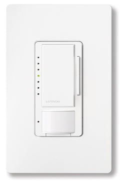 Lutron Maestro LED+ Dimmer 1.5 Amp Motion Sensor, Single Pole and Multi-Location