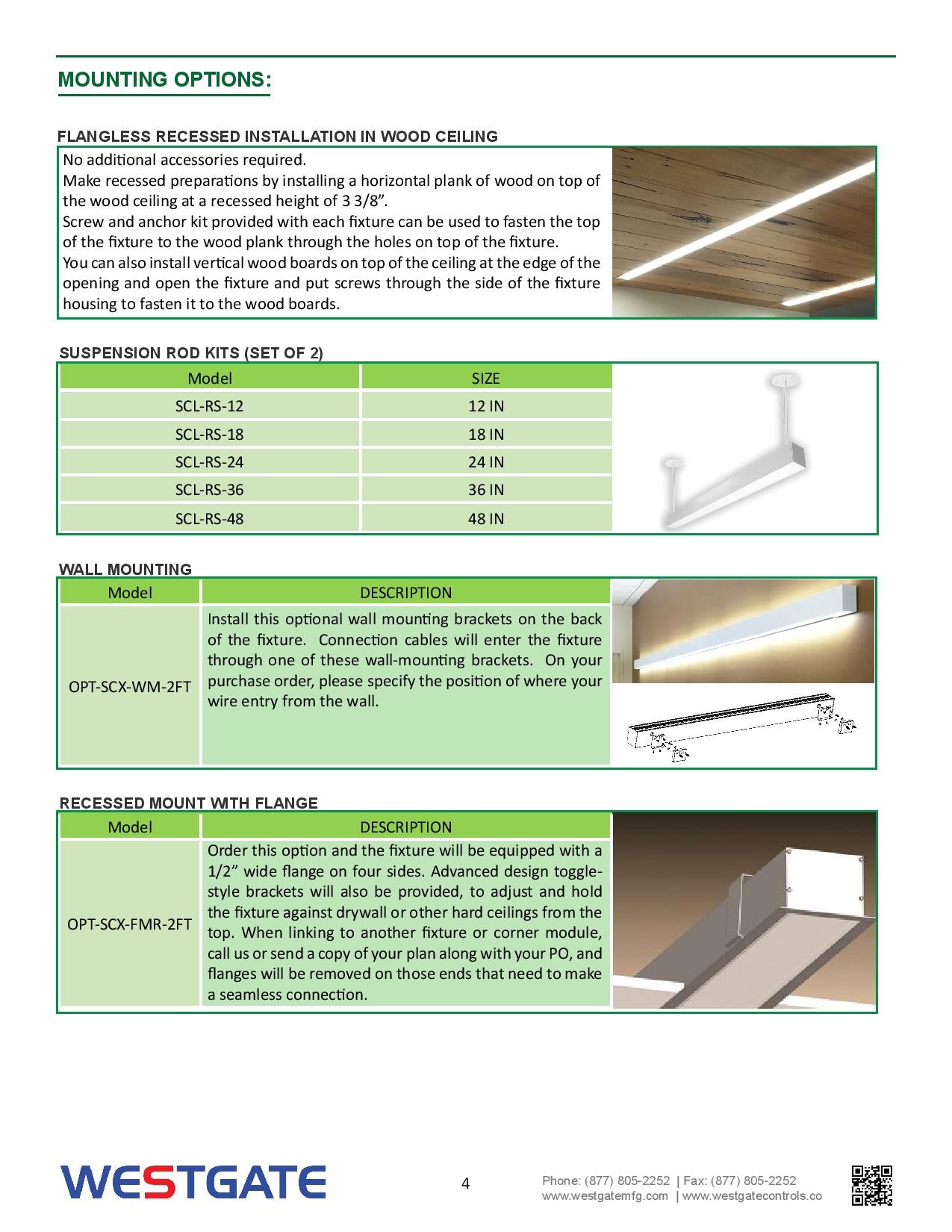 LED 2-3/4" Superior Architectural Seamless Linear Lights with Drop Lens 2ft