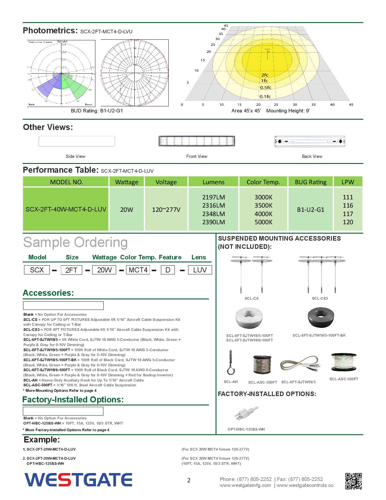 LED 2-3/4" Superior Architectural Seamless Linear Lights with Louver Lens