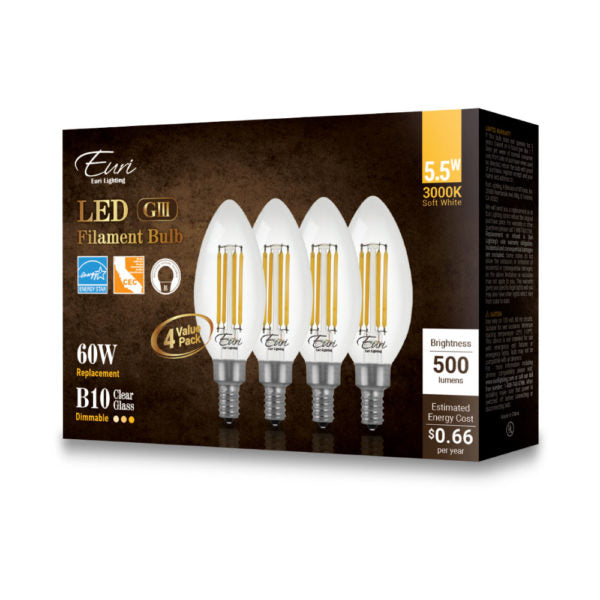 LED Filament Bulb - VB10-3000cec-4
