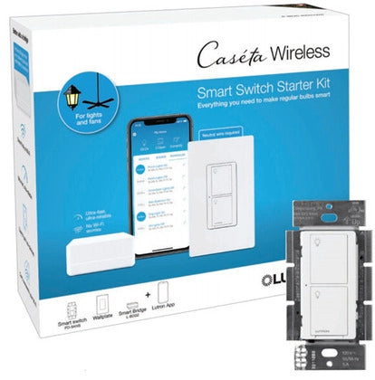 Lutron Caseta Wireless - P-BDG-PKG1WS