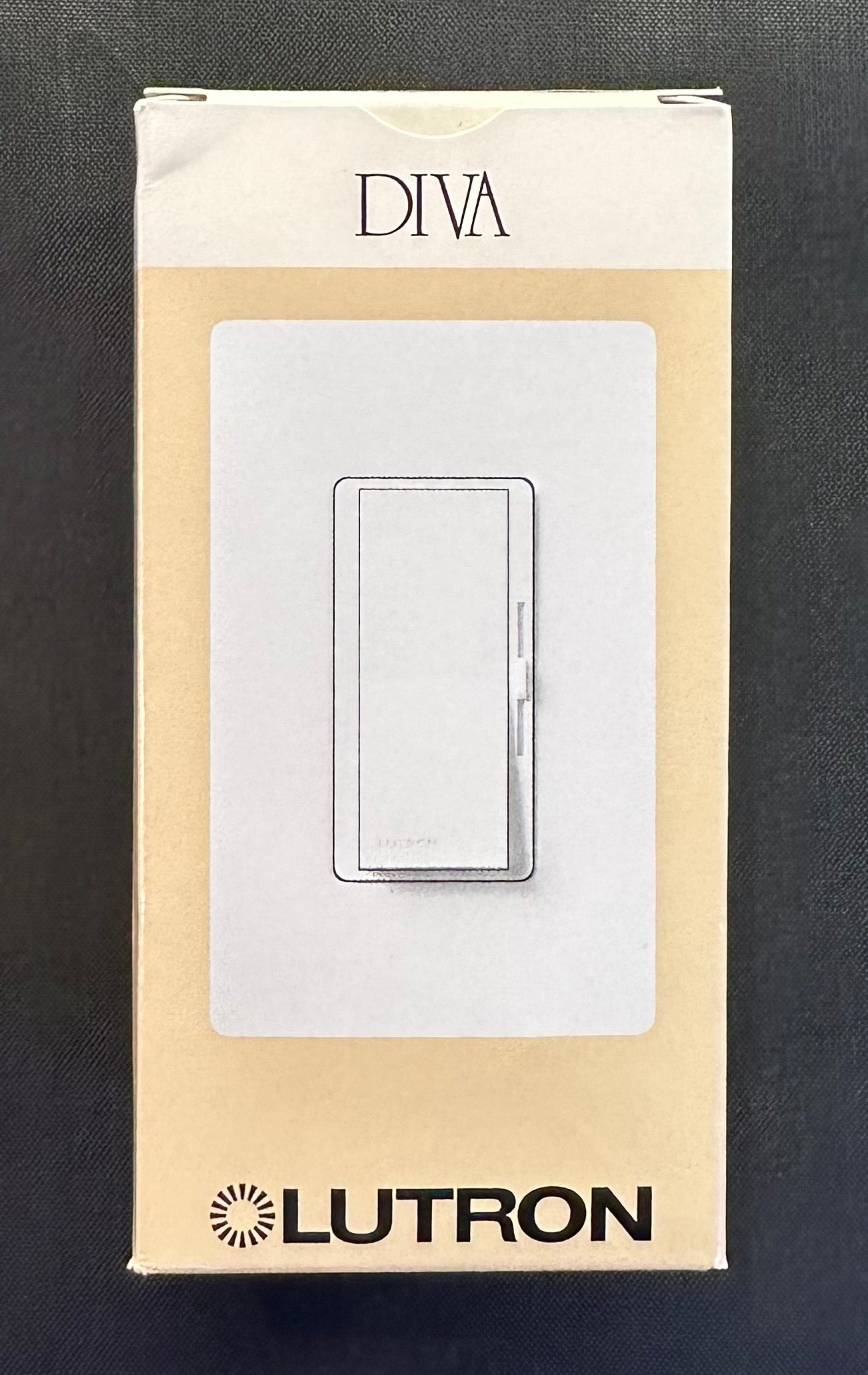 Lutron Diva LED/Fluorescent Dimmer Switch 0-10 Volt - Single Pole/3-Way